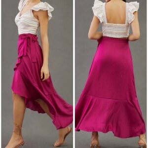 Maeve by Anthropologie Ruffled Skirt